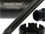 Diamant-Kernbohrkrone 63 × 450 mm BIGSTREN, Gewinde 1-1/4" UNC für Beton und Stein
