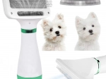 2-in-1 droogborstel voor honden en katten