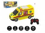 RC-ambulance met 27 MHz afstandsbediening, 20 cm, met licht