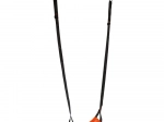 Hangende kinderswing Bino – ademende textiel, oranje