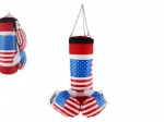 Ensemble de boxe pour enfants avec motif de drapeau américain