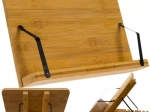 Support en bambou pour livre, tablette et ordinateur portable Malatec