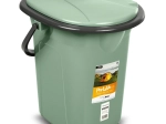 Reisetoilette GreenBlue grün-grau