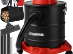 Kaminer heat-resistant bagless ash vacuum cleaner 20 l with blower function