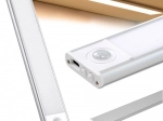 LED-onderkastverlichting 30 cm met USB-opladen en bewegingssensor
