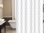 Rideau de douche TORO Easy 178 × 199 cm gouttes PEVA