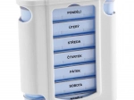 Weekly pill organizer ORION, 28 compartments