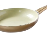 Toro Pfanne Champagne 28 cm mit keramischer Antihaftbeschichtung