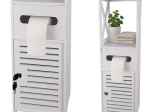 Weißer stehender Badezimmerschrank Ruhhy