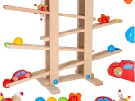 Montessori-Holzkugelbahn XXL
