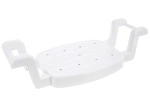 Adjustable bath seat white 58–77 × 27.5 cm