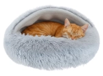 Purlov mand voor katten en kleine honden, pluche, S 44 × 38 cm