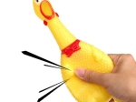 Quietschendes Spielzeug-Huhn 16 cm