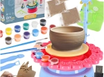 Kinderpottenbakkersschijf – creatieve set met klei en verf 600 g