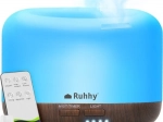 Aroma-Diffusor und Luftbefeuchter RUHHY LED mit Fernbedienung 300 ml