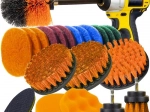 Ensemble de brosses de nettoyage pour perceuse