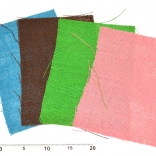 Fabric decorations A4 – set of 10 pcs