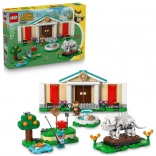 LEGO Animal Crossing Blathers and Museum Collection Building Set