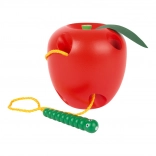 jouet en bois à enfiler Pomme