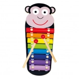 Bino Metal Xylophone Monkey