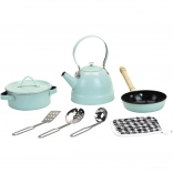 Vilac Metal Cookware in Vintage Style