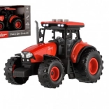 Plastiktraktor ZETOR mit Schwungrad, Licht und Sound 14 cm