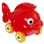 Pull-along fish on wheels for children 1+
