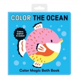 Mudpuppy Bath Book Color the Ocean