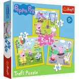 Puzzle 3-in-1 – PEPPA PIG – Peppa’s Fun Day