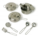 Metalen kinderservies Profi, set van 11 stuks