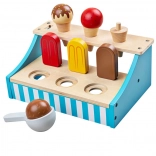 Wooden Ice Cream Stand Bigjigs Toys