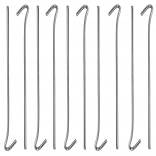 Piquets de tente en acier 31 cm – lot de 10