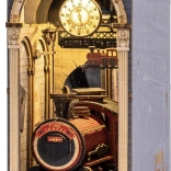 Time Travel Bookend with LED Lighting