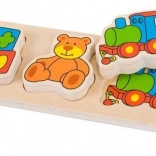 Wooden Insert Puzzle Bigjigs Baby