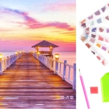 Set de peinture diamant mosaïque Molo 5D