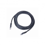 Patch cable category 5e with black coating 0.25M
