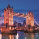 1000-piece Puzzle High Quality, Tower Bridge at Night