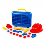 Kids mechanic set, 31 pieces in a carry case