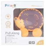 Wooden Pull Toy Hedgehog