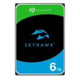 Seagate SkyHawk 6 TB 3,5" SATA HDD für Überwachung, 256 MB Cache
