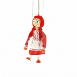 Wooden Puppet Little Red Riding Hood