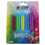 Candles with Colored Flames