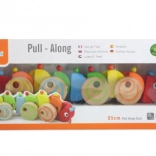 Houten trekcaterpillar