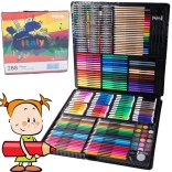 Artist Painting Set in a Case 288 pcs