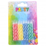 Colorful Candles 24 pcs