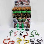 Schlangen im Röhrchen – Set aus Gummischlangen im Kunststoffbox