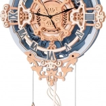 3D Wooden Mechanical Puzzle – ROBO TIME Wall Clock