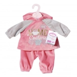 Baby Annabell tenue de sport pour poupées rose‑gris