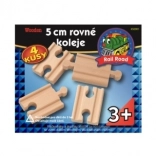 Maxim rails droits 5 cm - jonctions 4 pcs