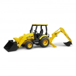 Bruder Tractor JCB MIDI Front Loader with Backhoe